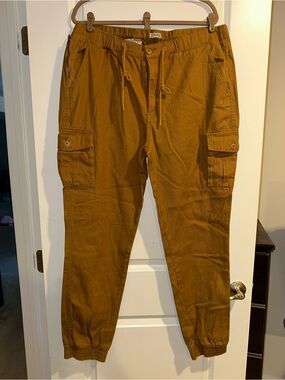 Staple Tan Brown Cargo Jogger Pants